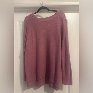 Old Navy Women's Mauve Crew Neck Sweater